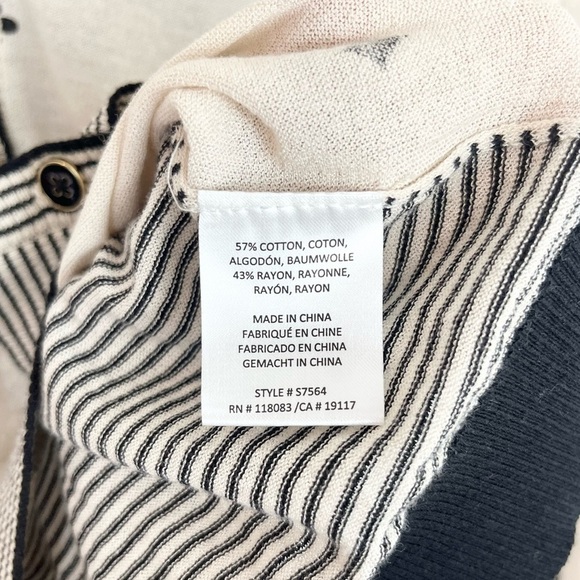 Minnie Rose Deck of Cards Cardigan Sweater Size Medium - Picture 10 of 11